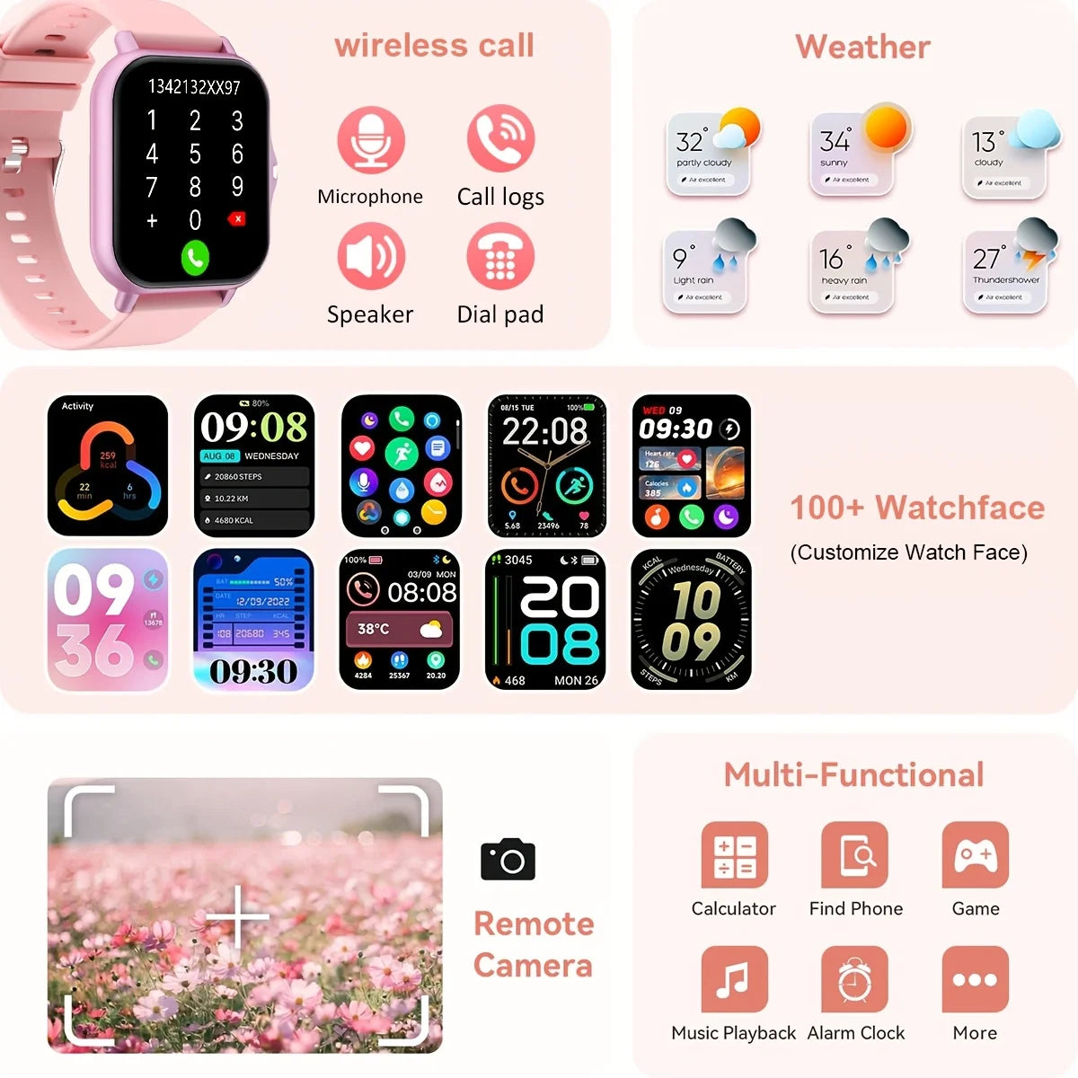 1.83-Inch Calling Smartwatch