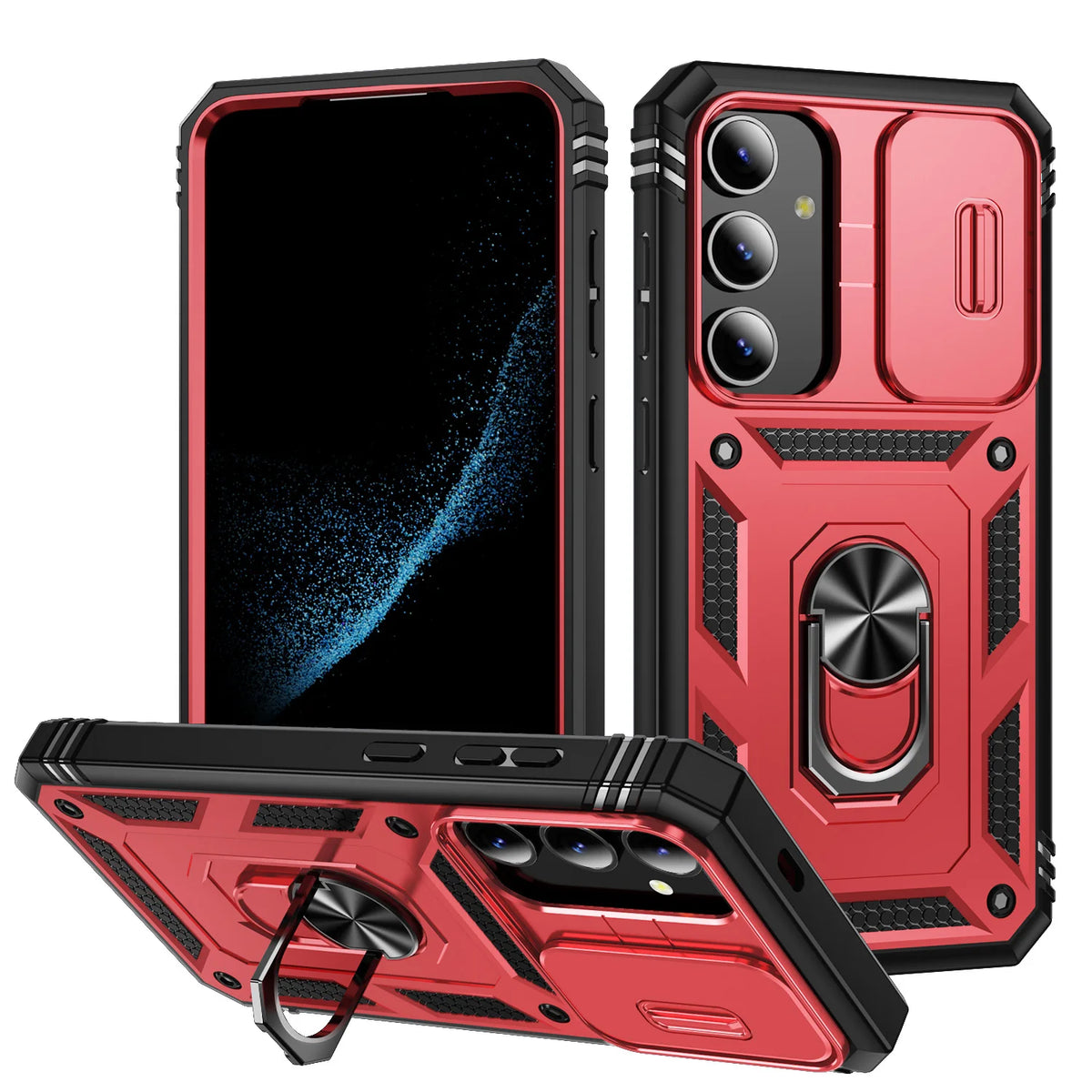 Protective Phone Case for Samsung Galaxy S24 FE, S23 FE, S23, S23 Ultra, S23+, S22 Ultra 5G, S21 Ultra 5G, S25+, S25 FE, S25 Edge, S25 Ultra, S25, S24, S24 Ultra, S24+