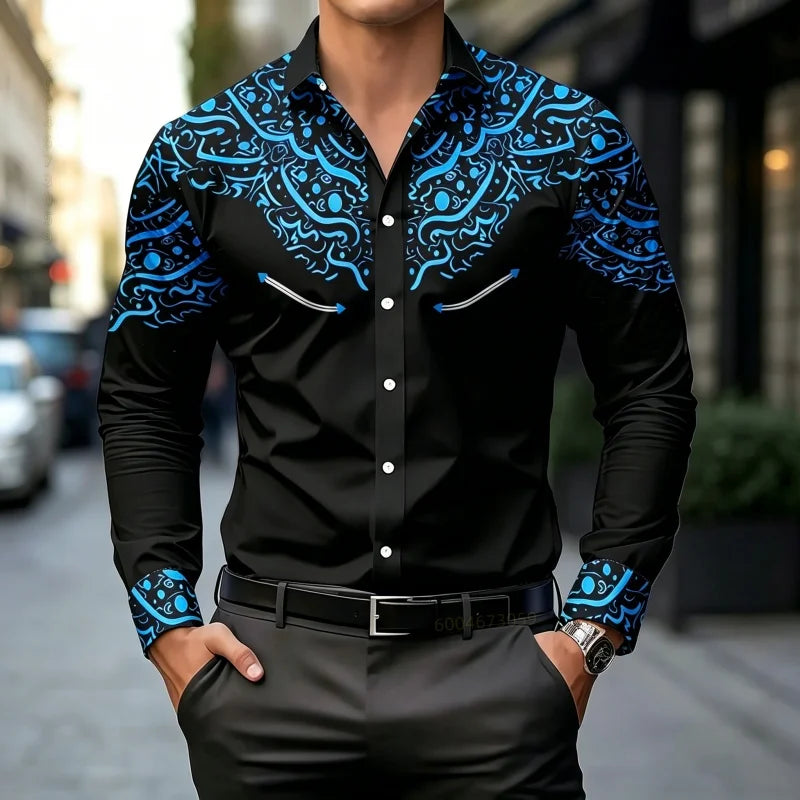 Men's Graphic Print Casual T-Shirt