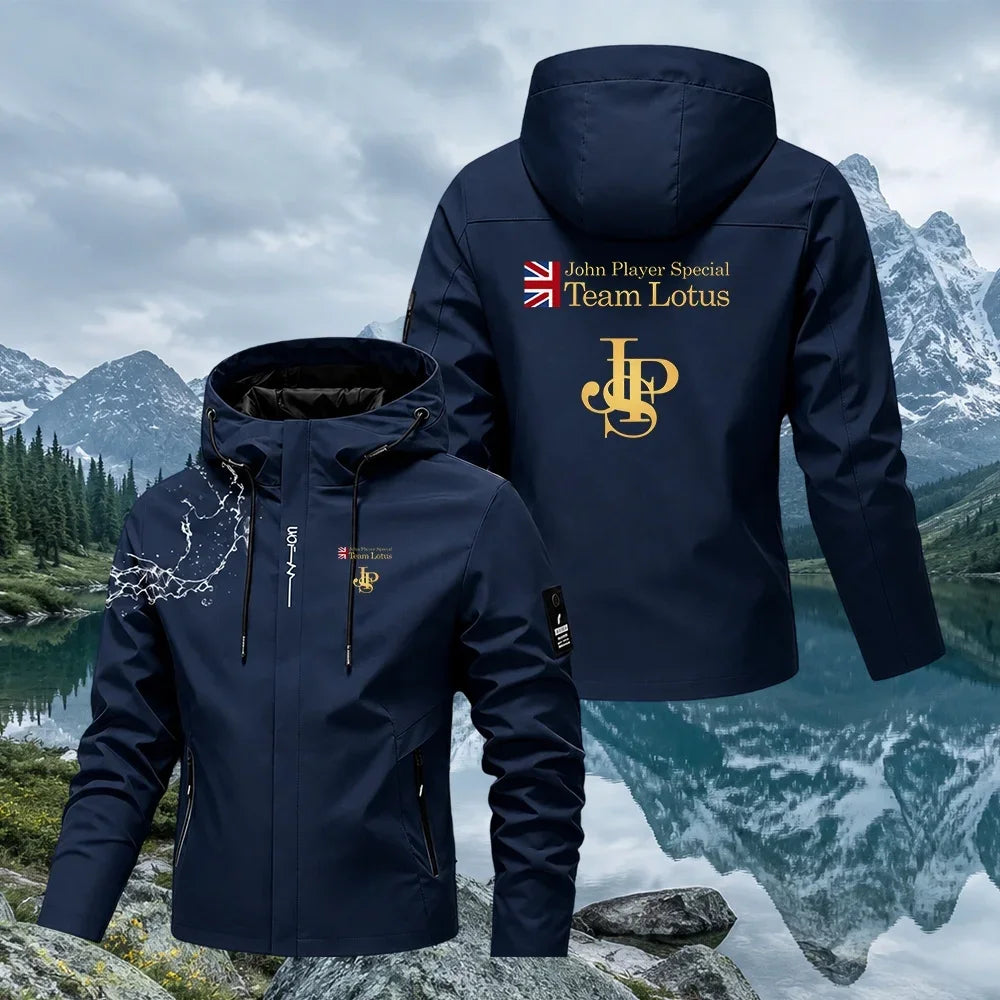 Men's Hooded Zip-Up Jacket