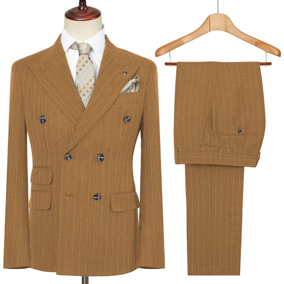 Men's Tweed 2-Piece Suit Set — product view