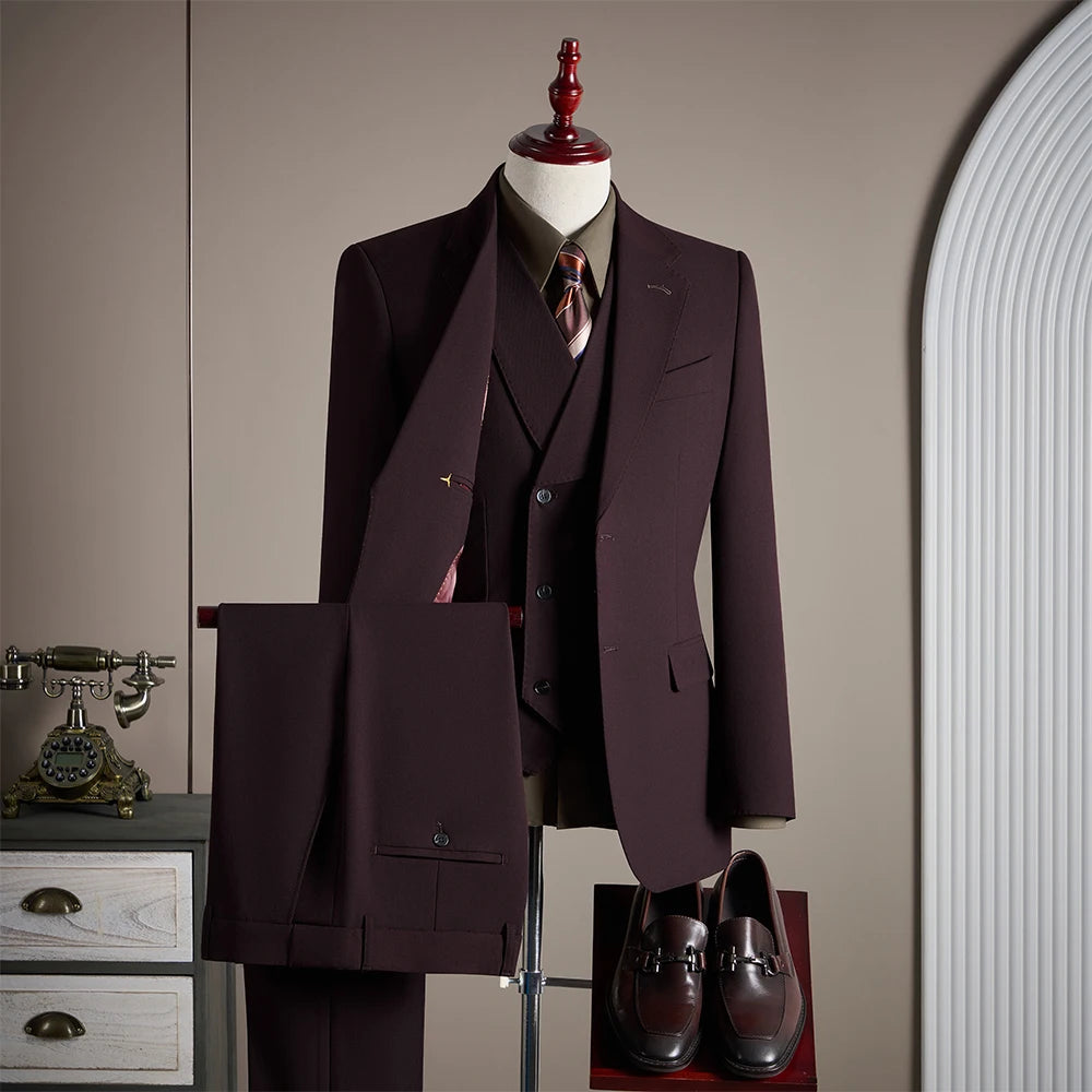 Men's Wool Suit Set — product view
