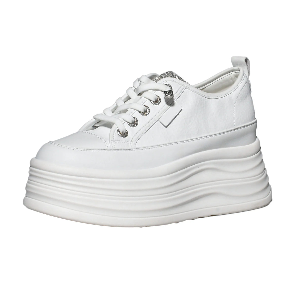 Women's Hidden-Wedge Platform Sneakers — product view
