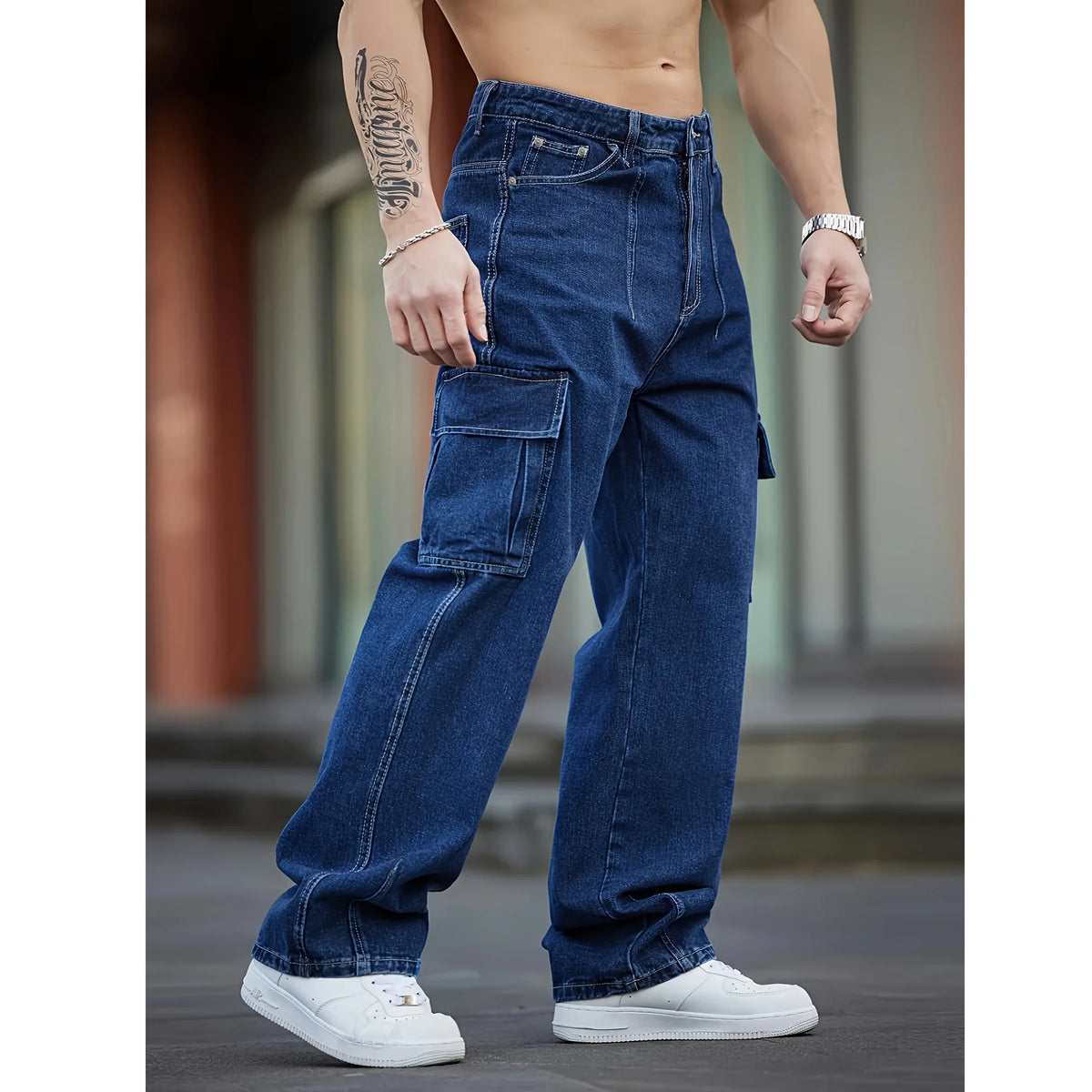 Men's Cargo Pants for Work & Outdoor Wear — product view