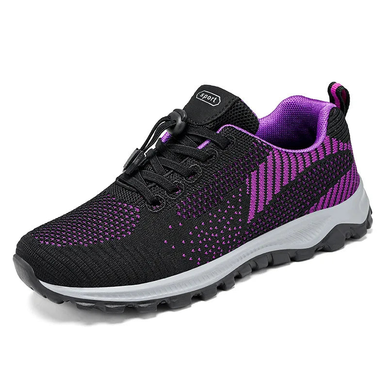 Women's Soft-Sole Travel Sneakers — product view