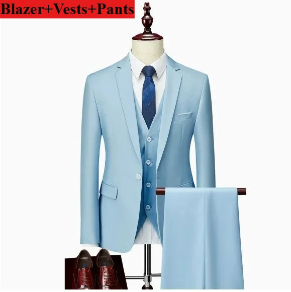 Men's British-Inspired Wedding Suit