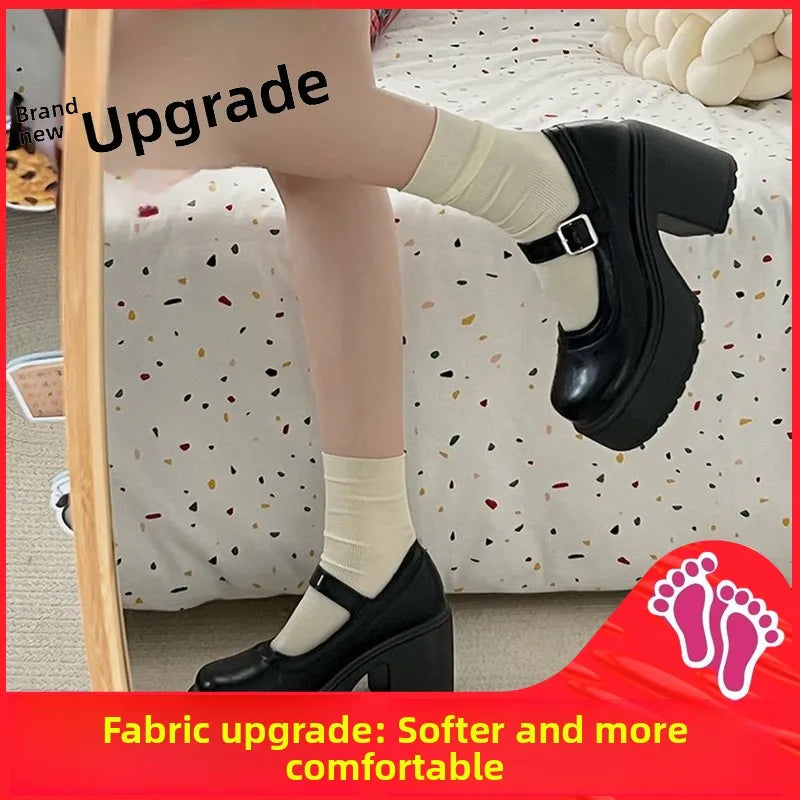 Women's Round-Toe Mary Jane Shoes — product view