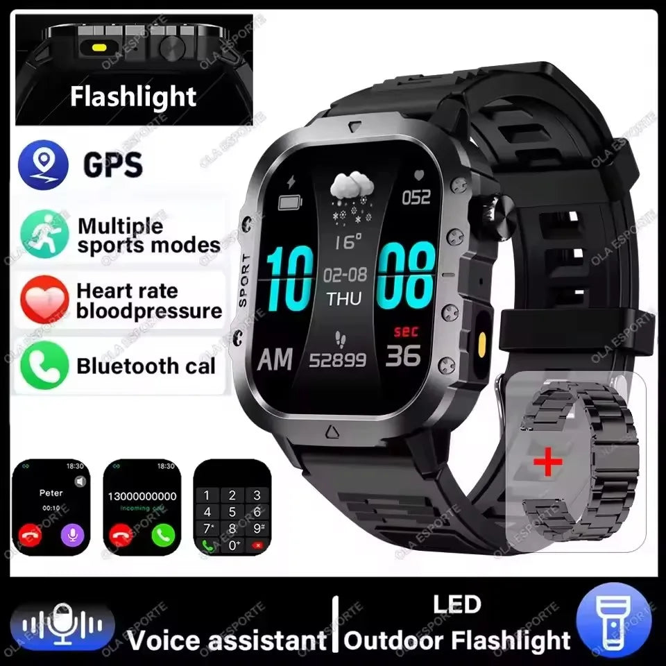 Outdoor 1.83-Inch Calling Smartwatch