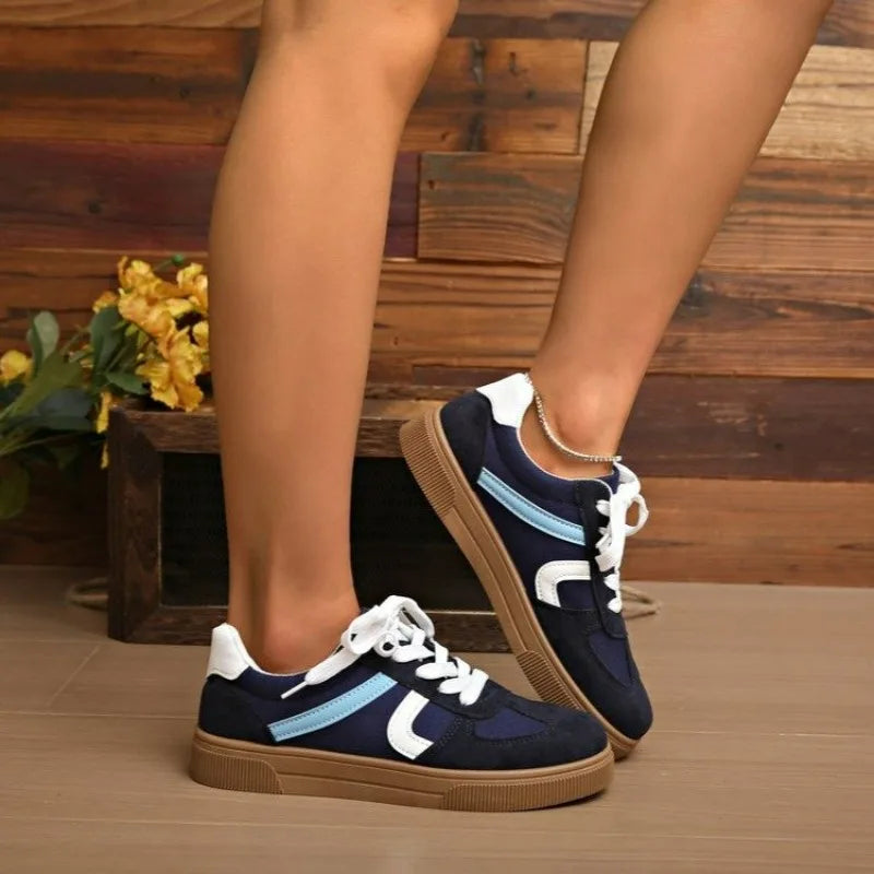 Women's Everyday Lace-Up Skate-Style Shoes — product view