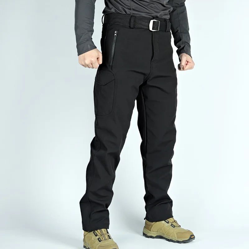 Men's Cargo Pants - Multi-Pocket Stretch Softshell — product view