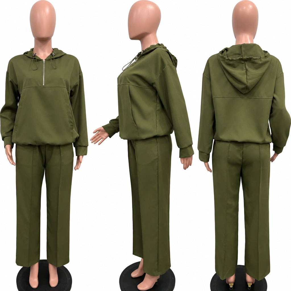 Women's Relaxed Hoodie & Pants Set