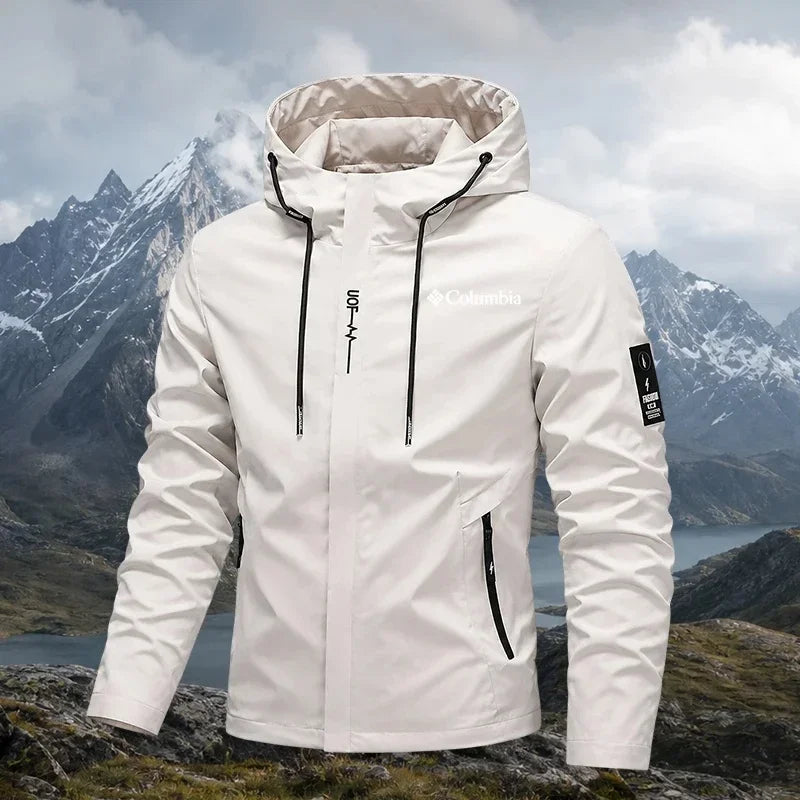 Men's Hooded Zip-Up Jacket