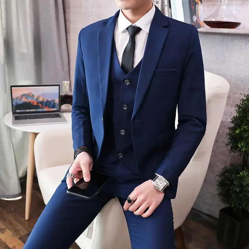 Men's 3-Piece Suit Set — product view