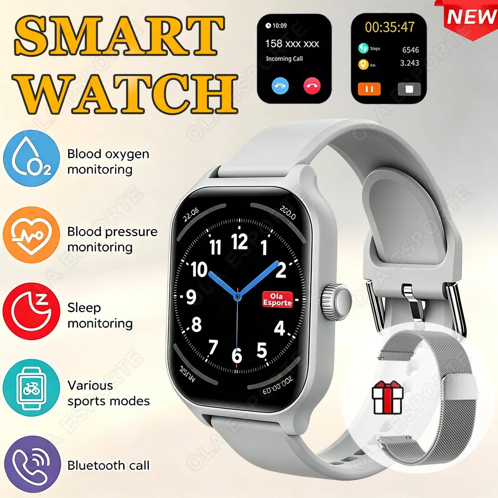 2.01-Inch Everyday Smartwatch with Custom Dial