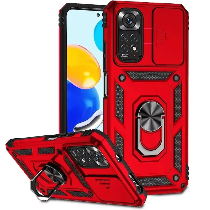 Kickstand Phone Case for Redmi Note 12 Pro 5G, Redmi Note 12 Pro 4G, Redmi Note 11 4G, Redmi Note 11S 4G, Redmi Note 13 Pro 5G, Redmi Note 13 Pro 4G, Redmi Note 12 5G, Redmi 12C, Redmi Note 11 Pro 5G, Redmi Note 11 Pro & More Models
