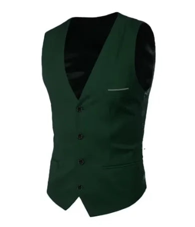 Men's Slim Fit Formal Waistcoat