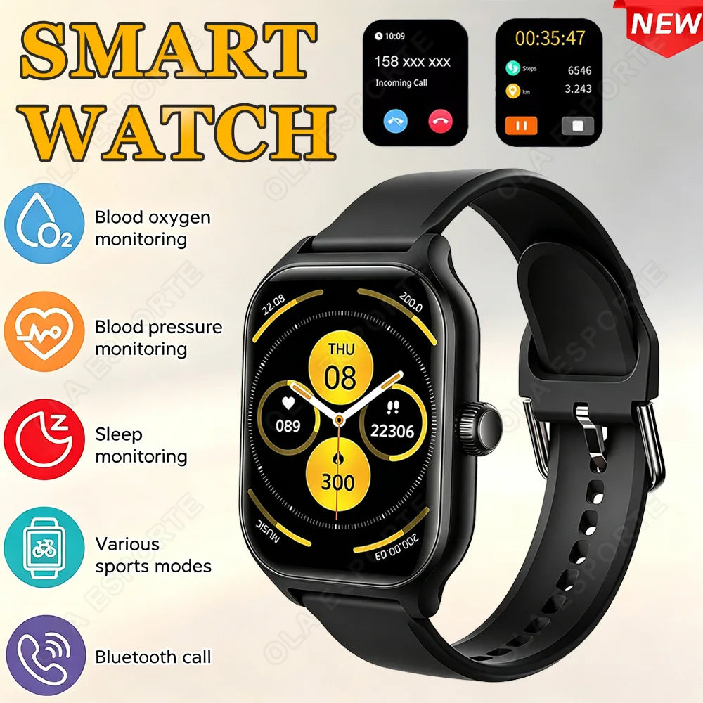 2.01-Inch Everyday Smartwatch with Custom Dial