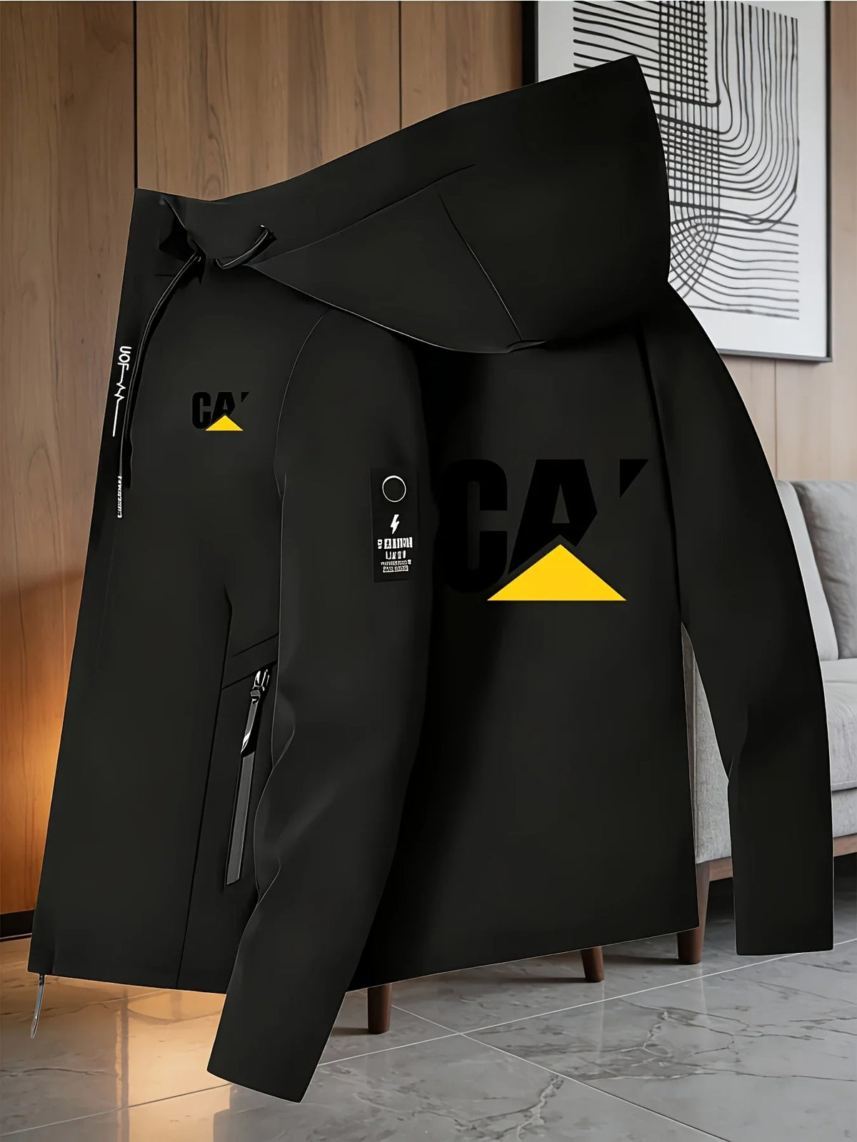 Men's Casual Zip-Up Jacket