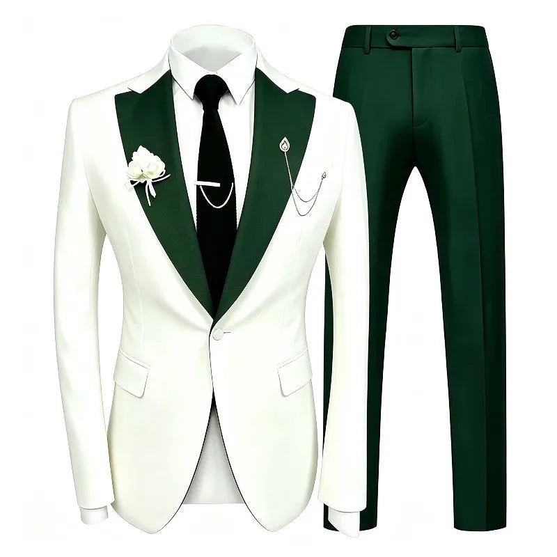 Men's Three-Piece Business & Occasion Suit