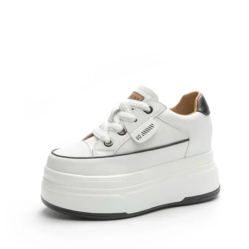 Women's Hidden-Wedge Platform Sneakers — product view
