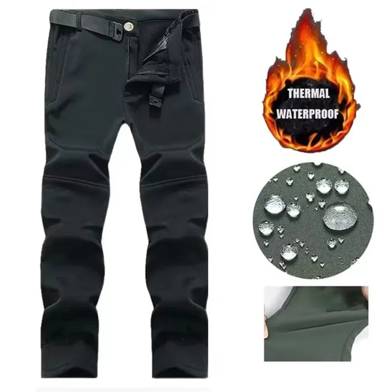 Men's Cargo Pants - Multi-Pocket Stretch Softshell — product view
