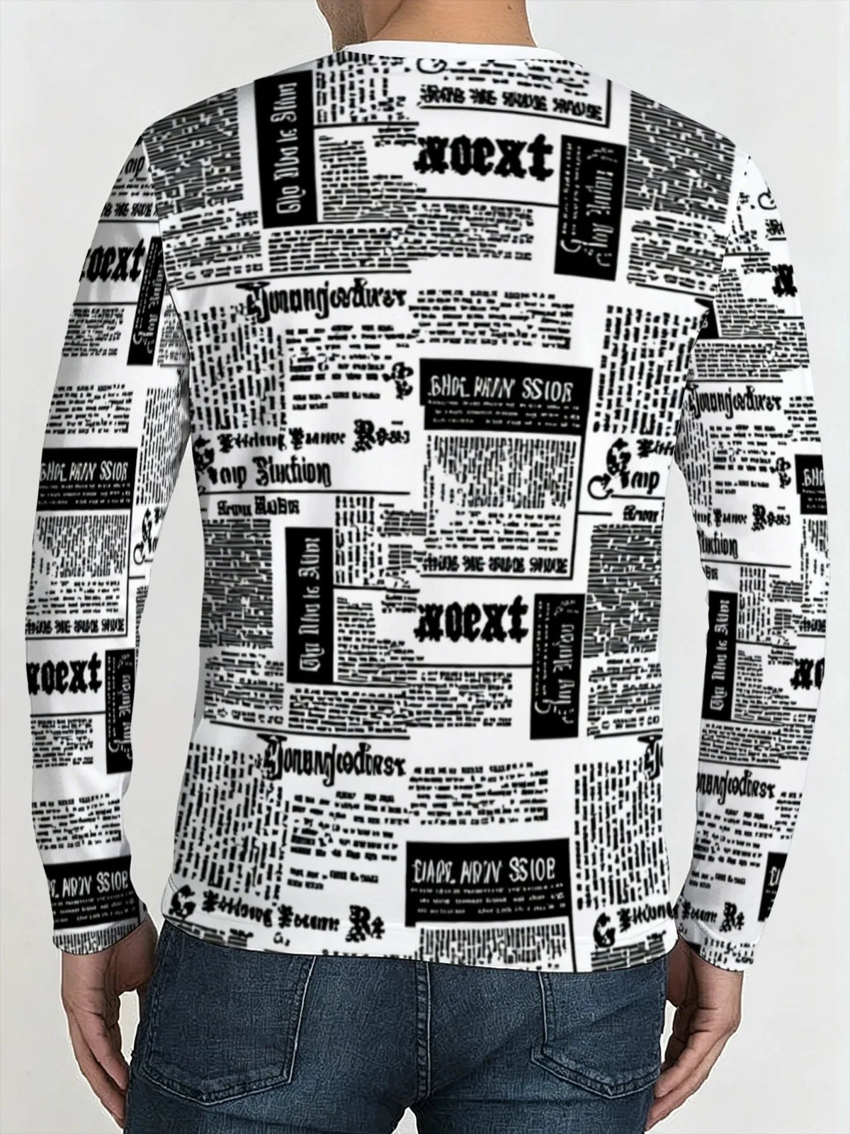 Men's Letter Print Sweatshirt & Pants Set