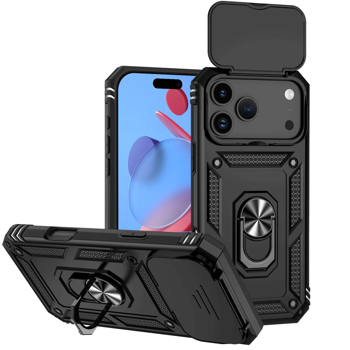 Kickstand Phone Case for iPhone 16 Plus, iPhone 16 Pro Max, iPhone 16, iPhone 17, iPhone Air, iPhone 17 Pro, iPhone 17 Pro Max, iPhone 16 Pro, iPhone 16e