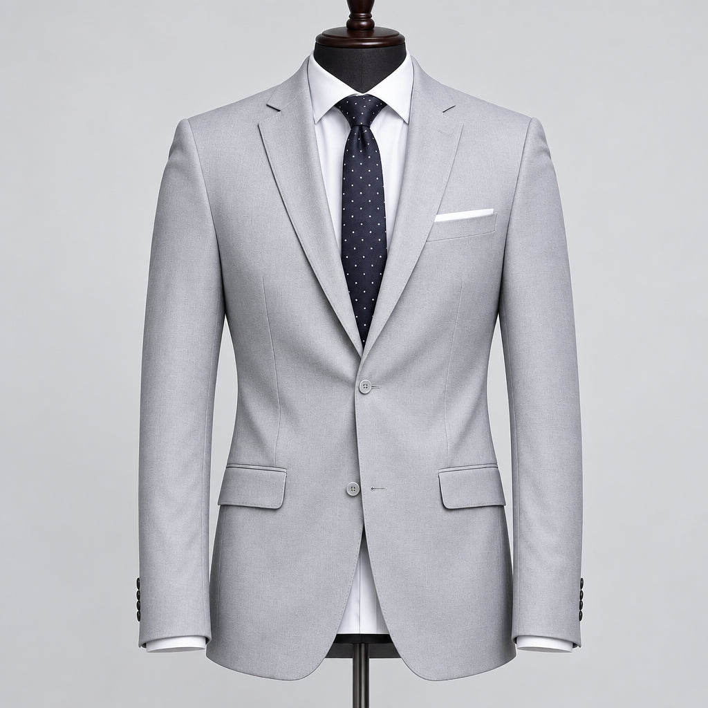Men's Slim Fit Single-Breasted Blazer