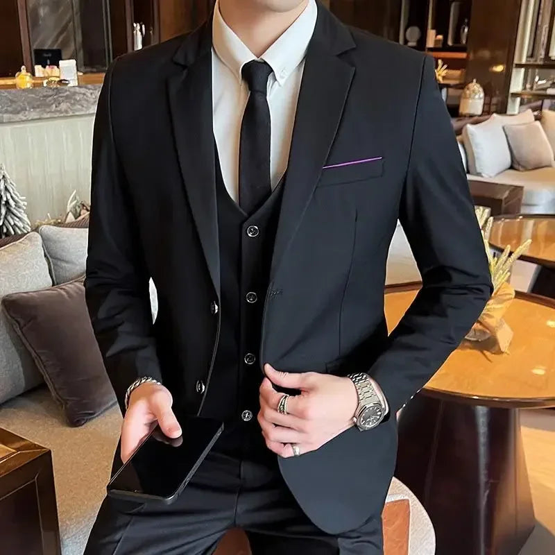 Men's 3-Piece Suit Set — product view