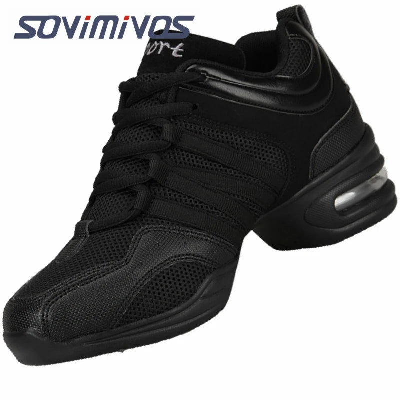 Lace-Up Dance Sneakers for Jazz and Hip-Hop — product view