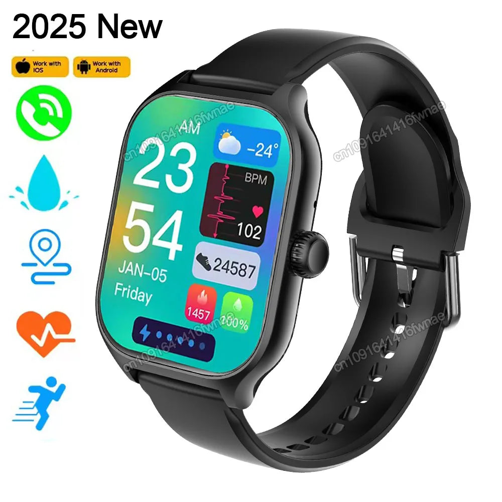Outdoor 2.01-Inch Calling Smartwatch with Custom Dial