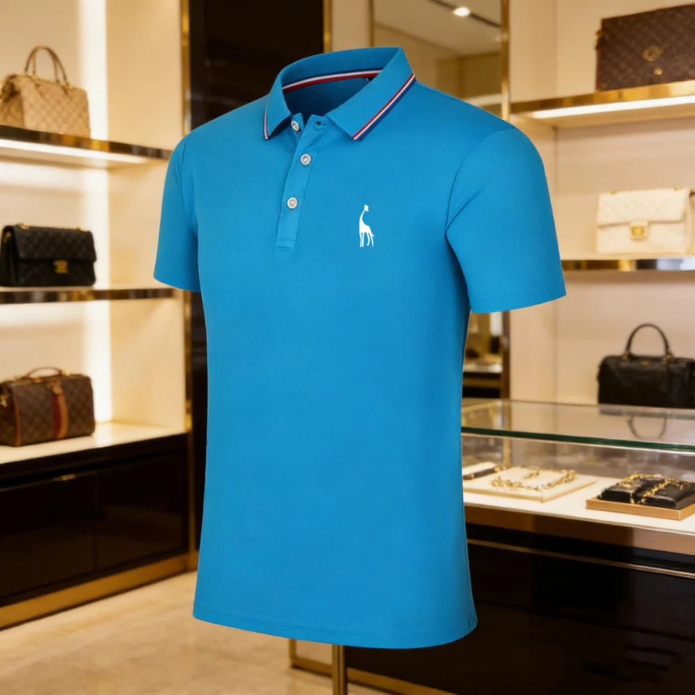 Men's Long-Sleeve Polo Shirt
