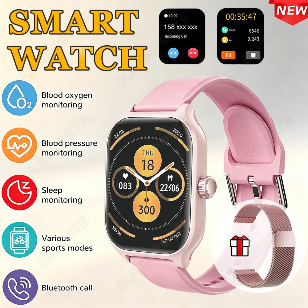 2.01-Inch Everyday Smartwatch with Custom Dial