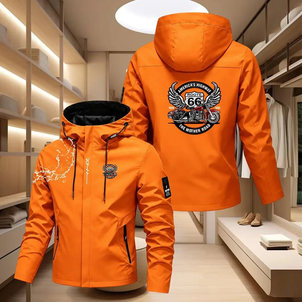 Men's Casual Zip-Up Jacket