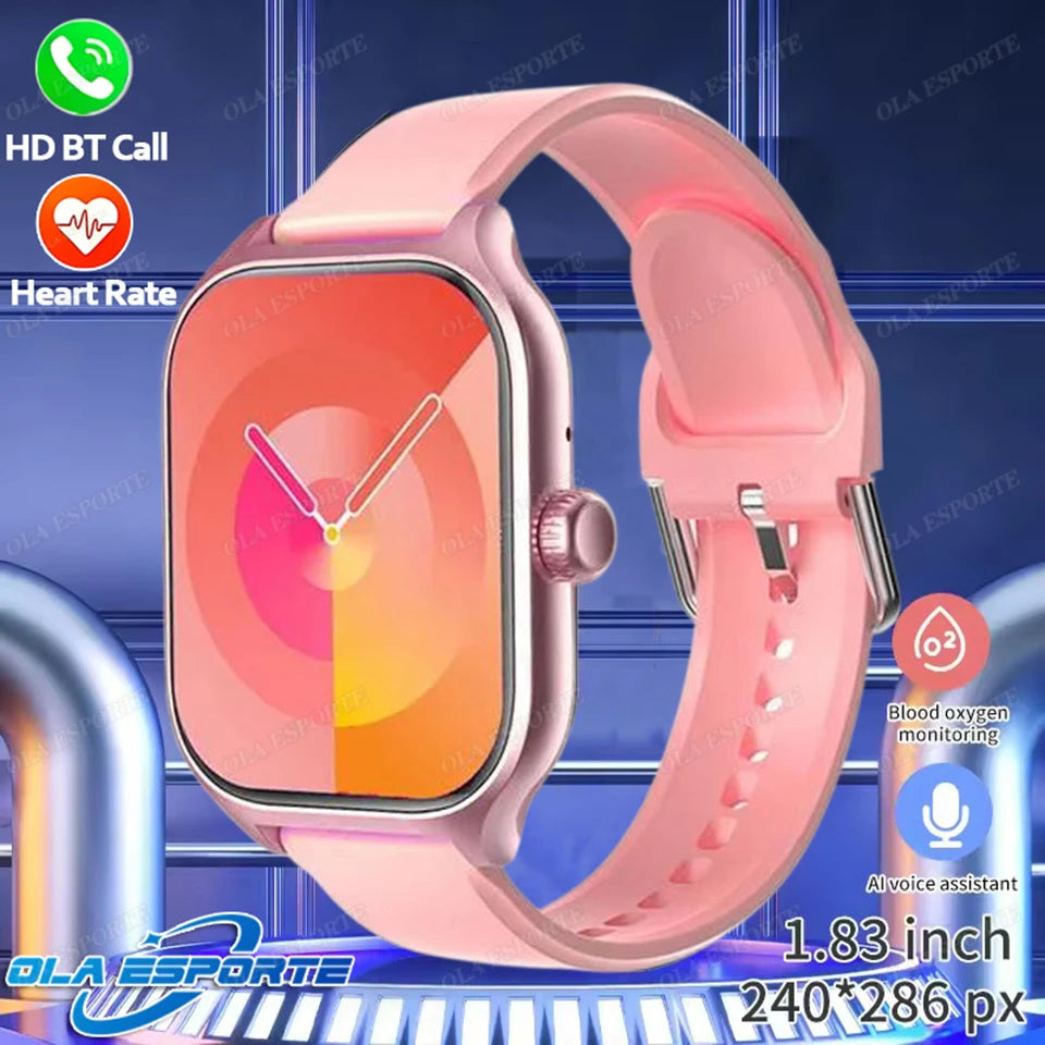Outdoor 2.01-Inch Calling Smartwatch with Sleep Features