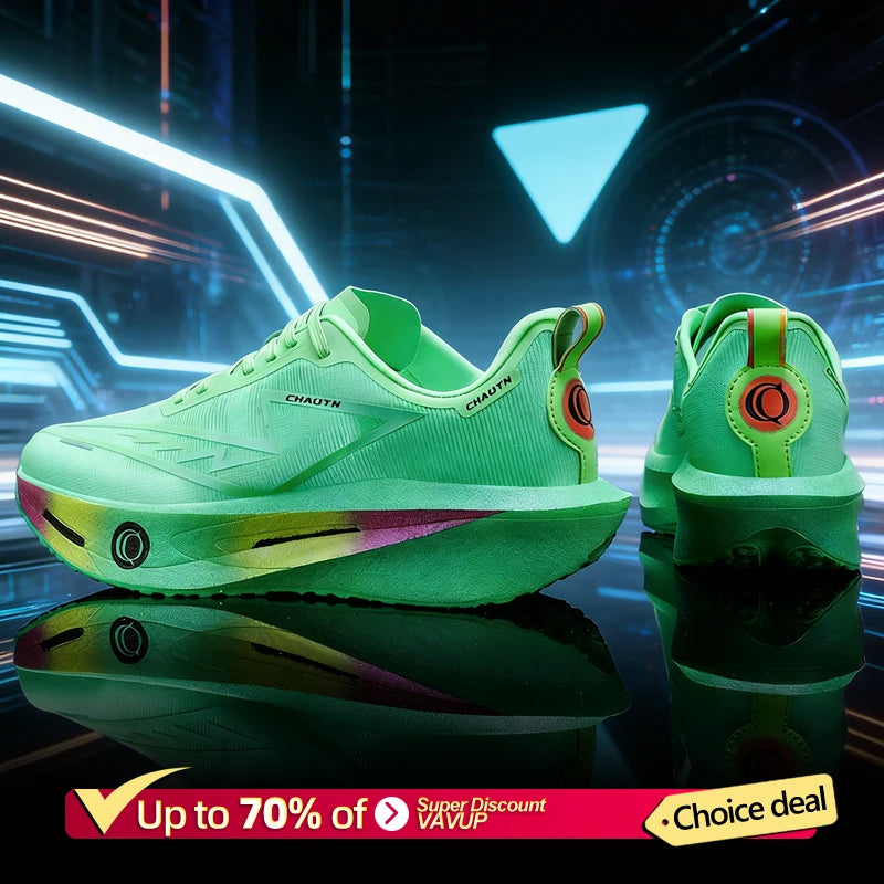 Unisex Breathable Lace-Up Sports Shoes