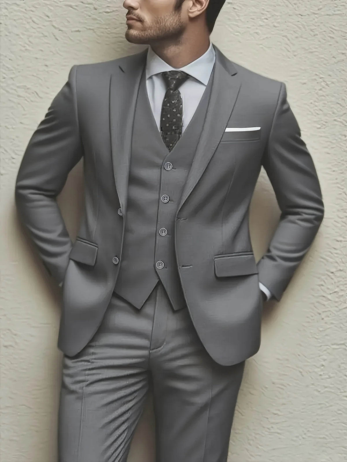 Men's 3-Piece Suit Set — product view