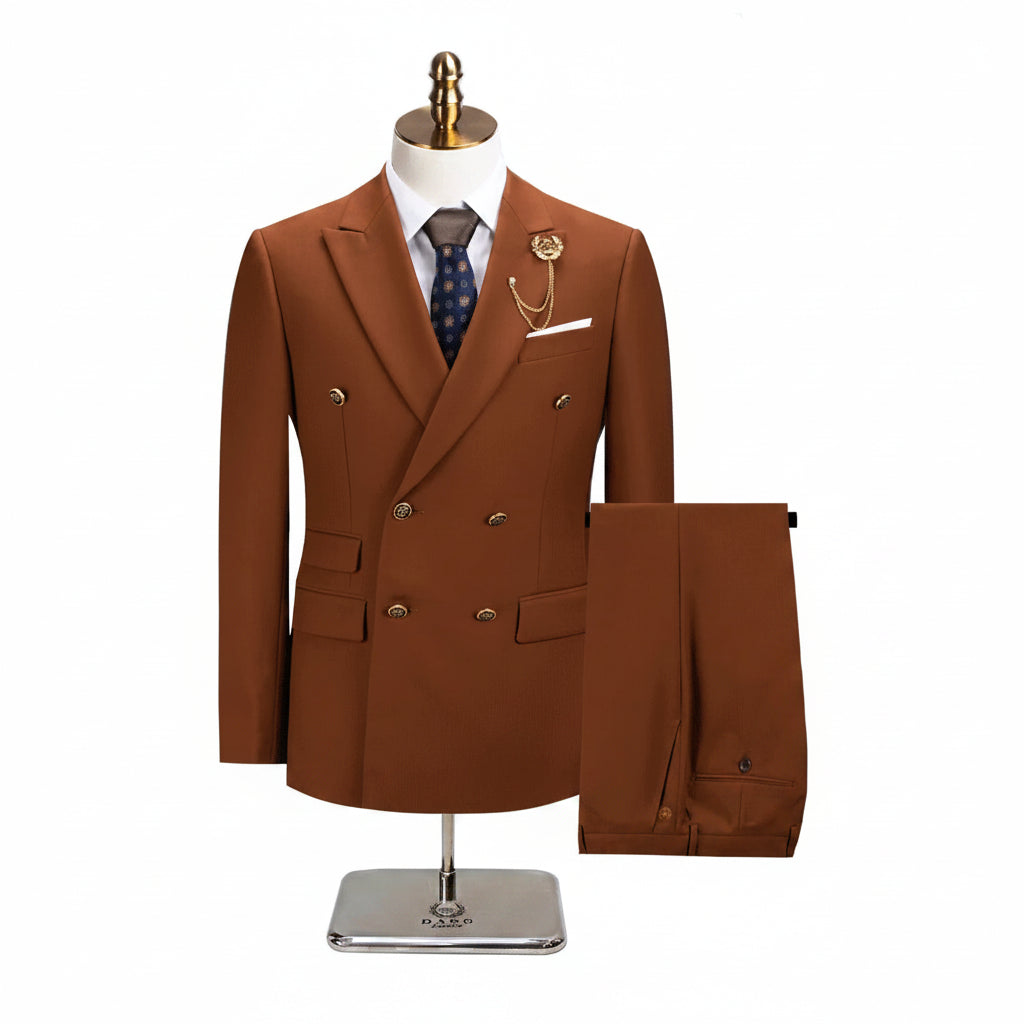 Men's Slim Fit Formal Business Suit 2Pcs Set — product view