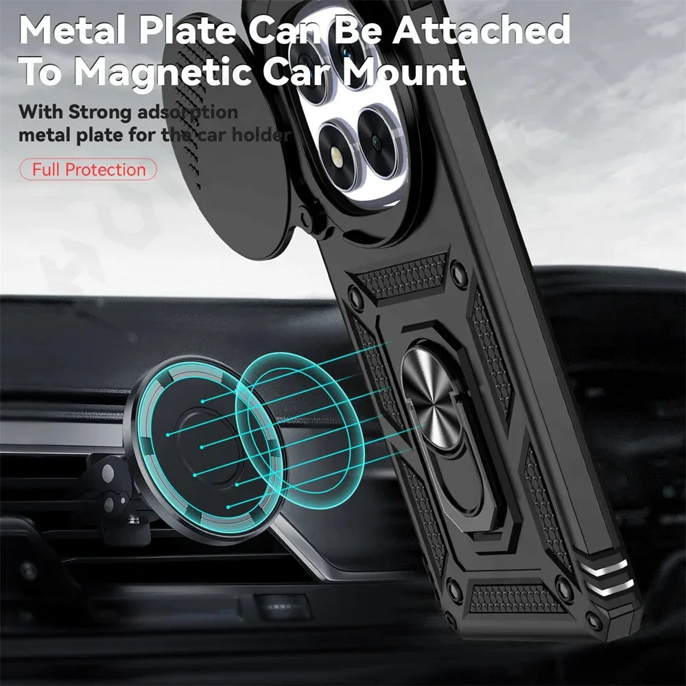 Kickstand Phone Case for Redmi Note 14 Pro 4G (Global), Redmi Note 14 4G (Global), Redmi Note 14 Pro+, Redmi 14C 5G, Redmi Note 14 Pro 5G (Global), Redmi Note 14 5G (Global)