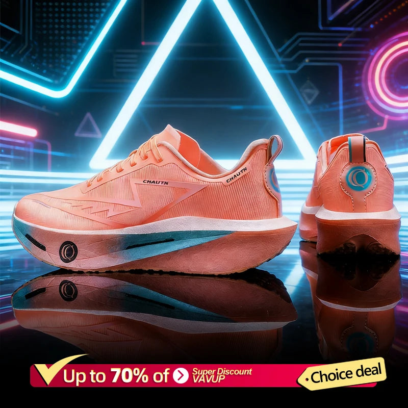 Unisex Breathable Lace-Up Sports Shoes