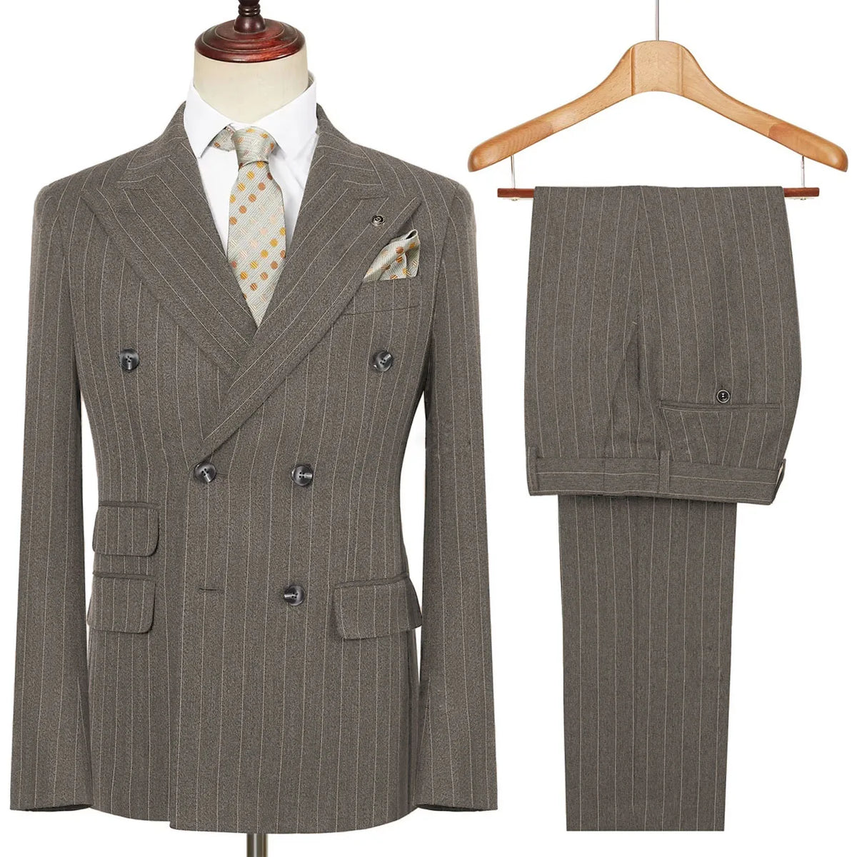 Men's Tweed 2-Piece Suit Set — product view