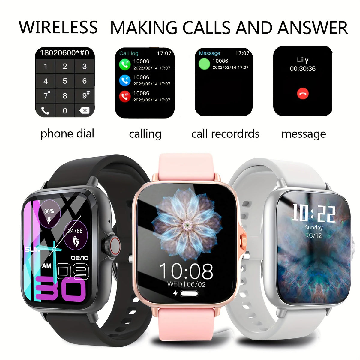 1.68-Inch Calling Smartwatch