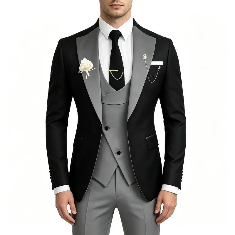 Men's Three-Piece Business & Occasion Suit