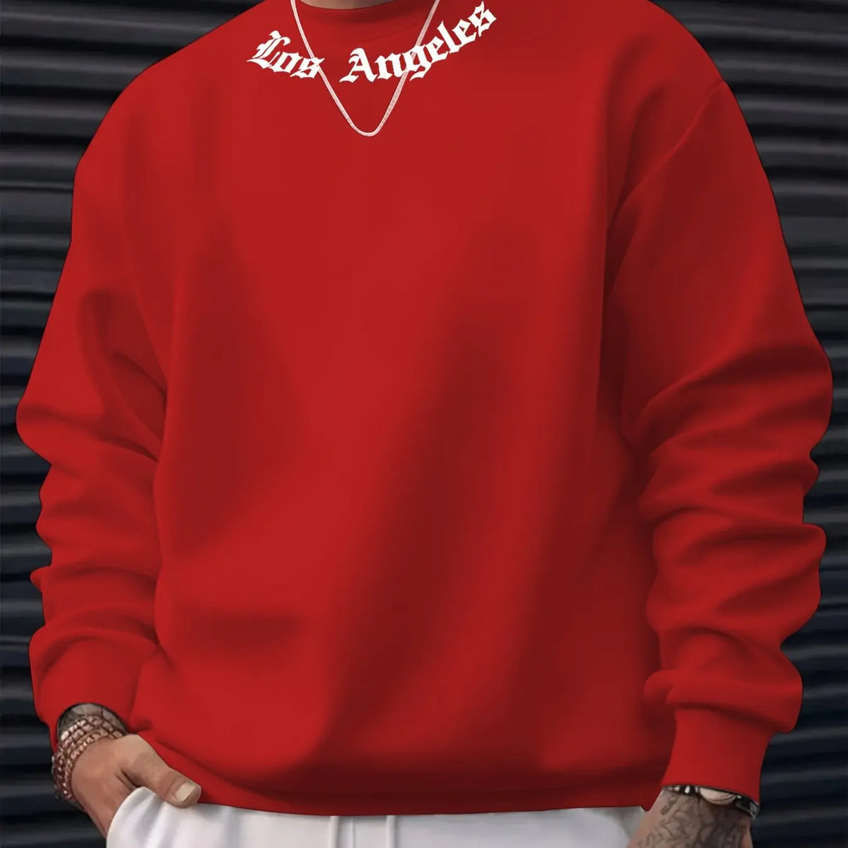 Men's Graphic Print Casual Hoodie