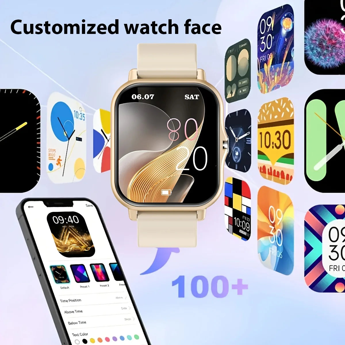 1.83-Inch Calling Smartwatch