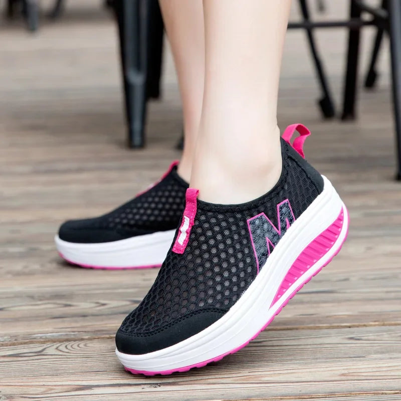 Women's Slip-On Casual Sneakers — product view