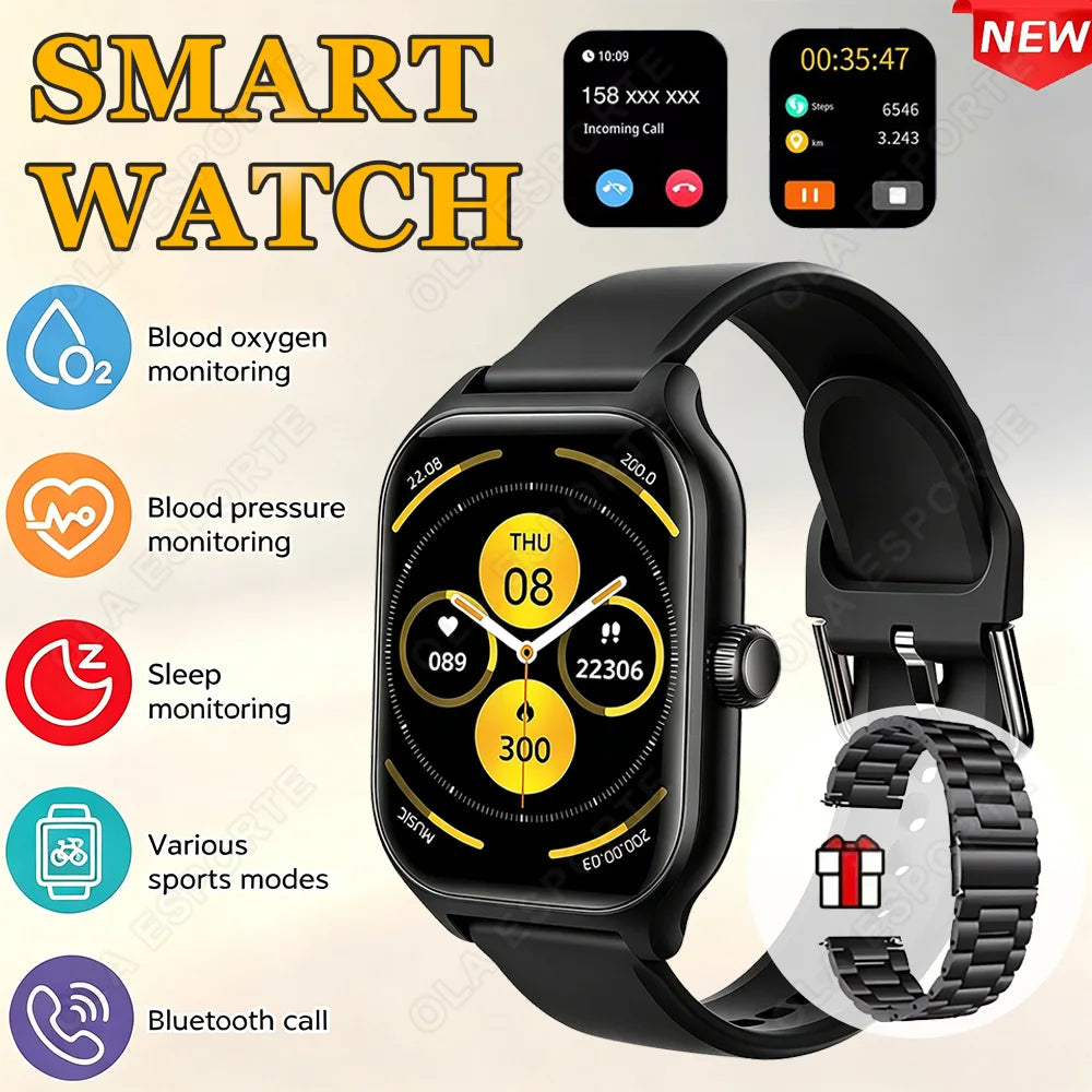 2.01-Inch Everyday Smartwatch with Custom Dial