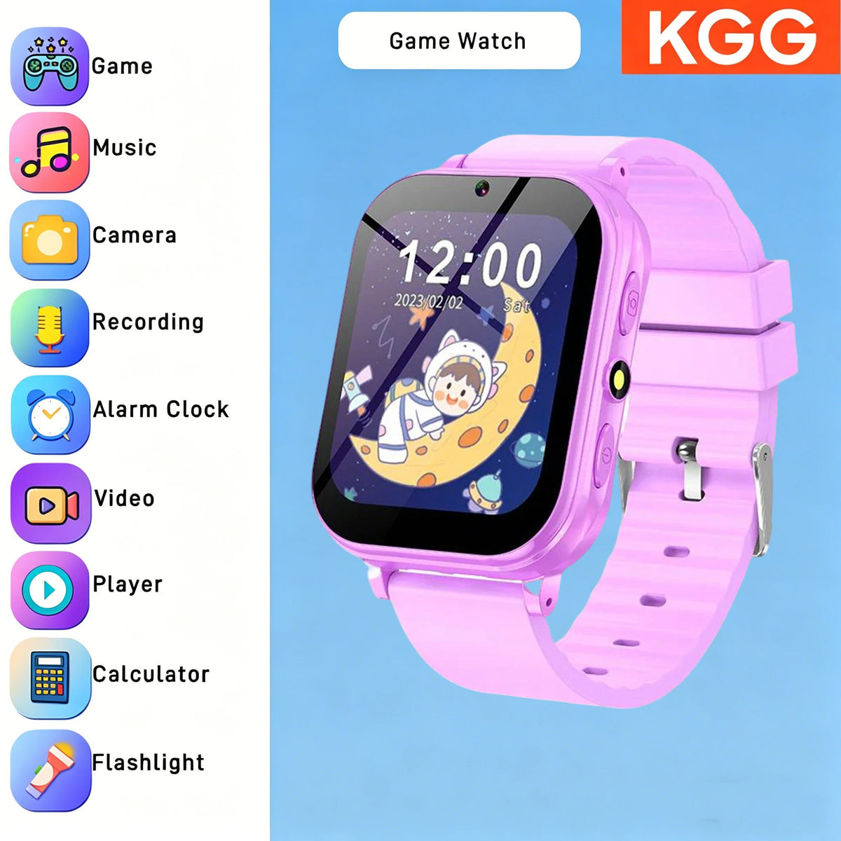 Children's 1.44-Inch Calling Smartwatch