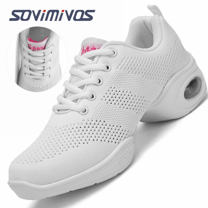 Lace-Up Dance Sneakers for Jazz and Hip-Hop — product view