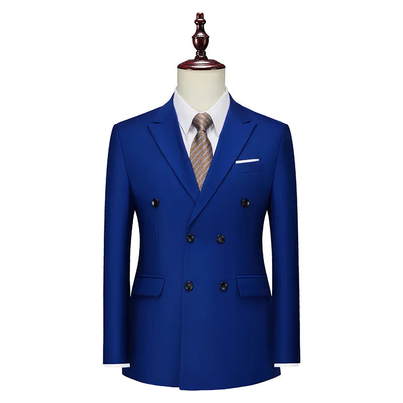 Men's Double-Breasted Occasion Blazer